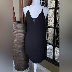 Women’s Express Fully Lined Black Strap Dress S/P New with tags